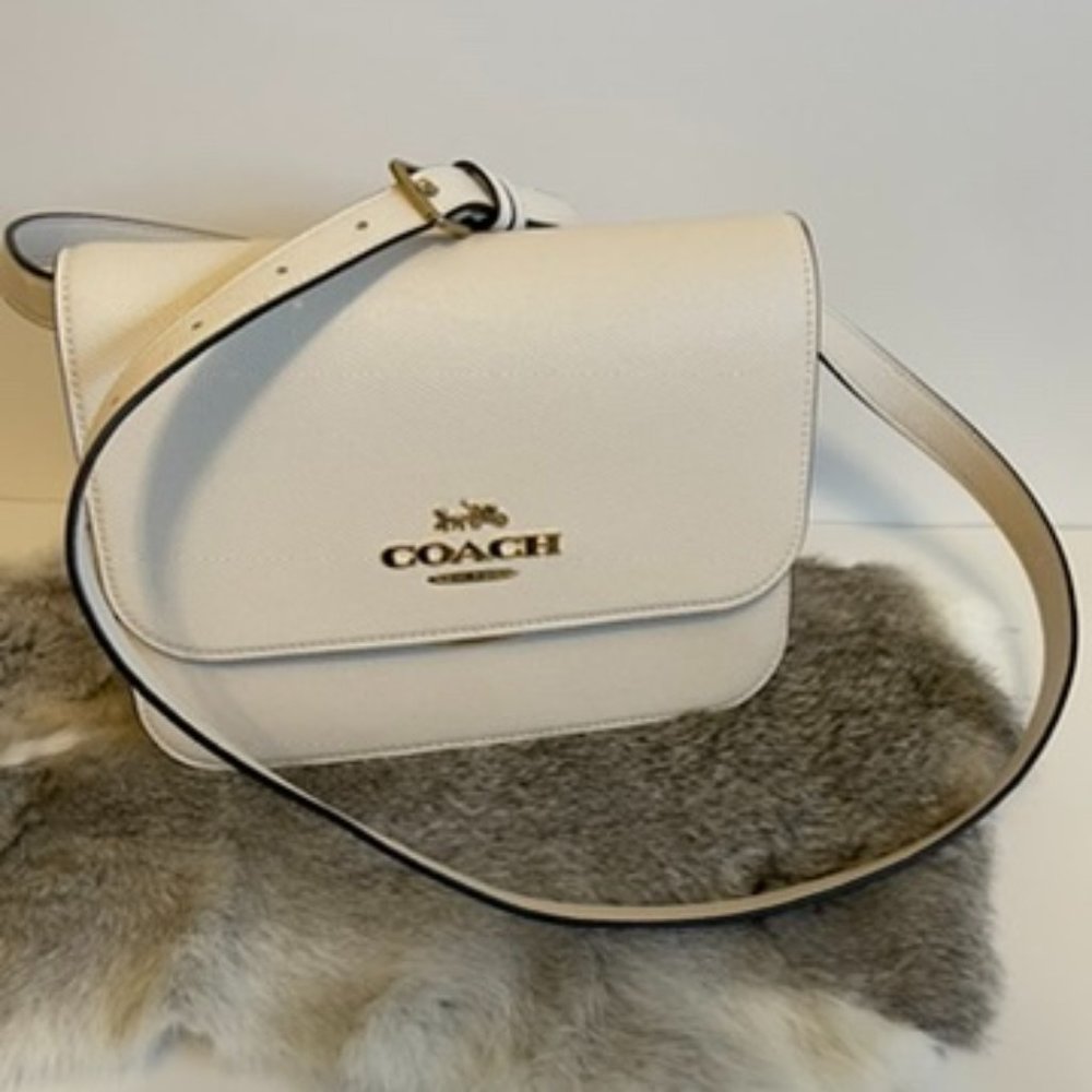 COACH Leather Brynn Crossbody Bag/Purse